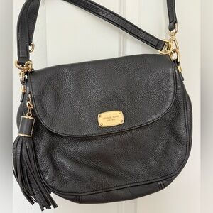 Michael Kors Black Leather Shoulder Bag